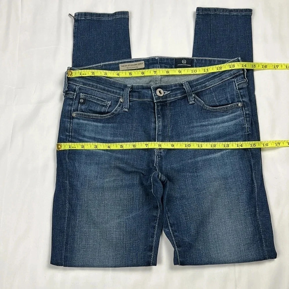 AG Adriano Goldschmied The Zip Up Legging Ankle Jean Size 27R - Picture 9 of 11